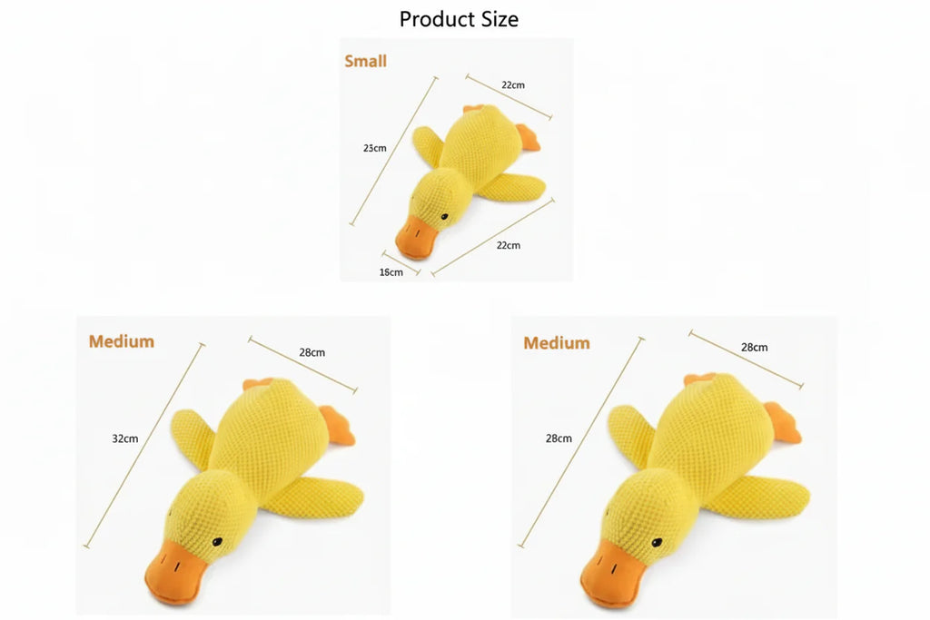 The CuddleQuack Duck | Emotional Support Dog Toy