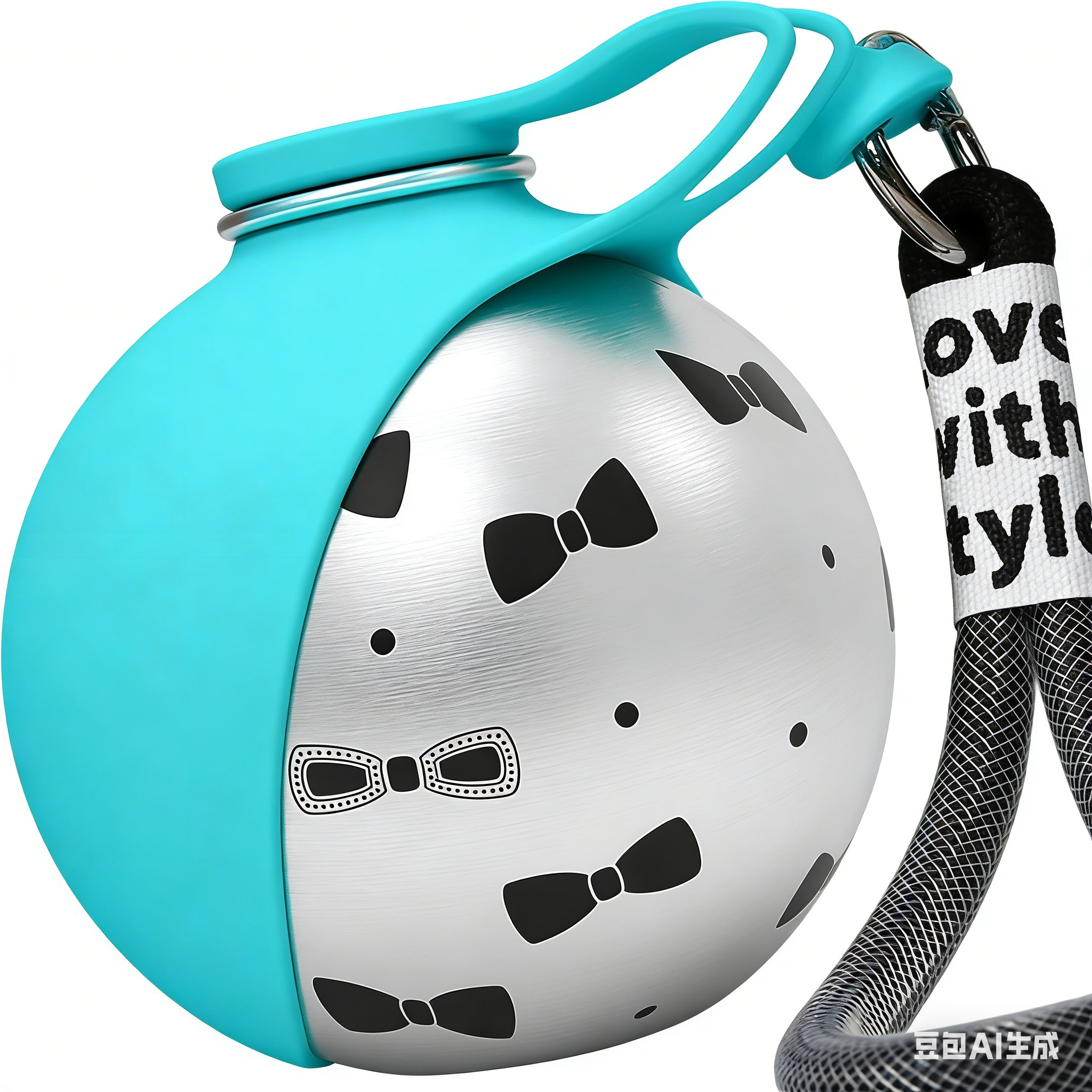 2-in-1 Leak-Proof Dog Water Bottle Portable Travel Bowl